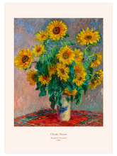 Monet Bouquet of Sunflowers - Art Print